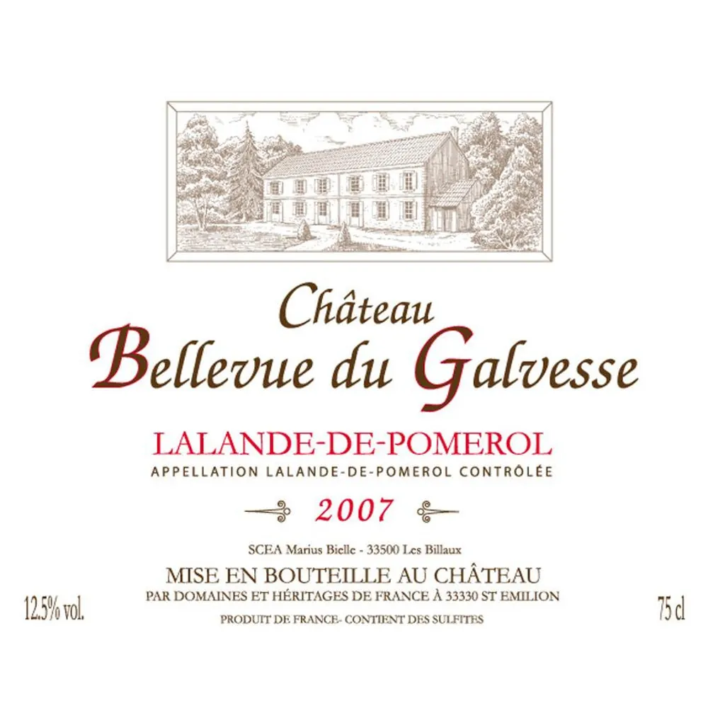 Lalande de Pomerol Bottle