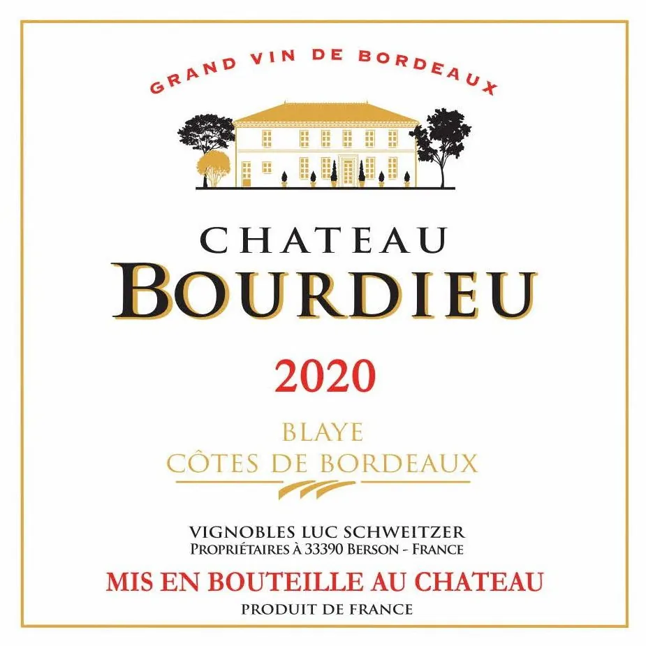 Chateau Bourdieu Bottle