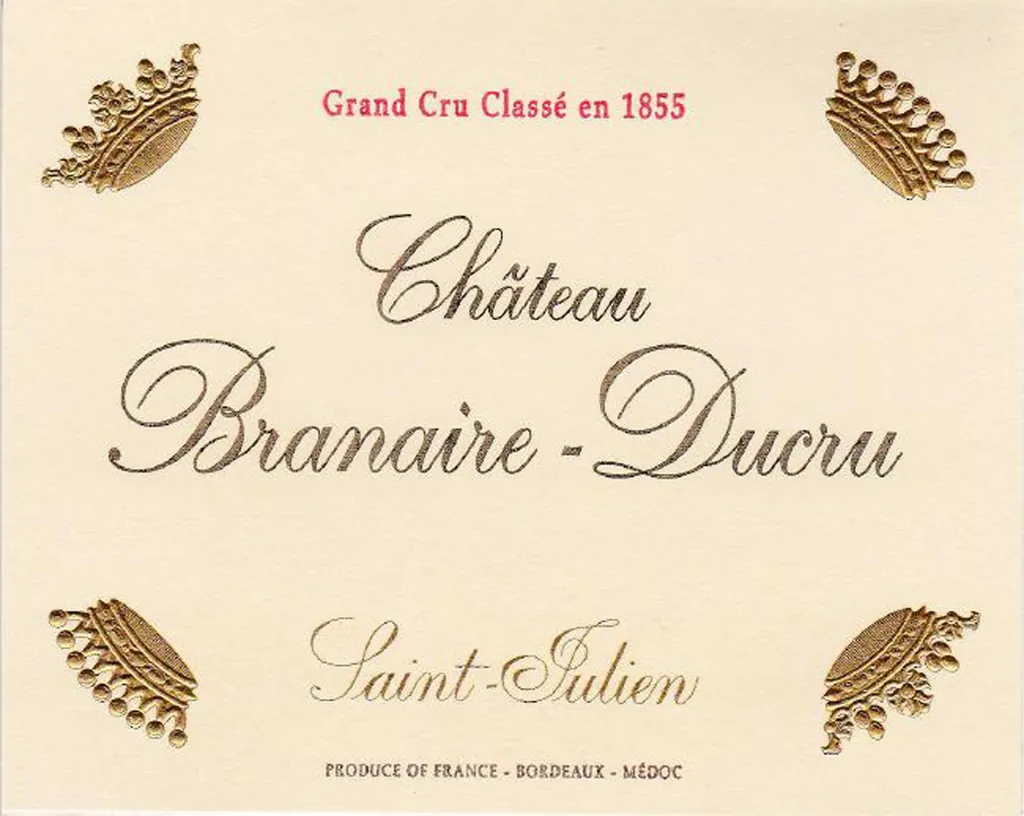 Chateau Branaire-Ducru Bottle