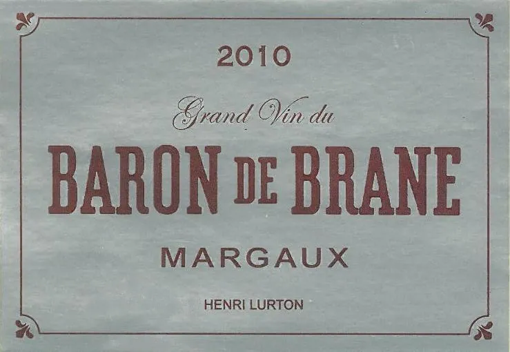 Baron de Brane Bottle