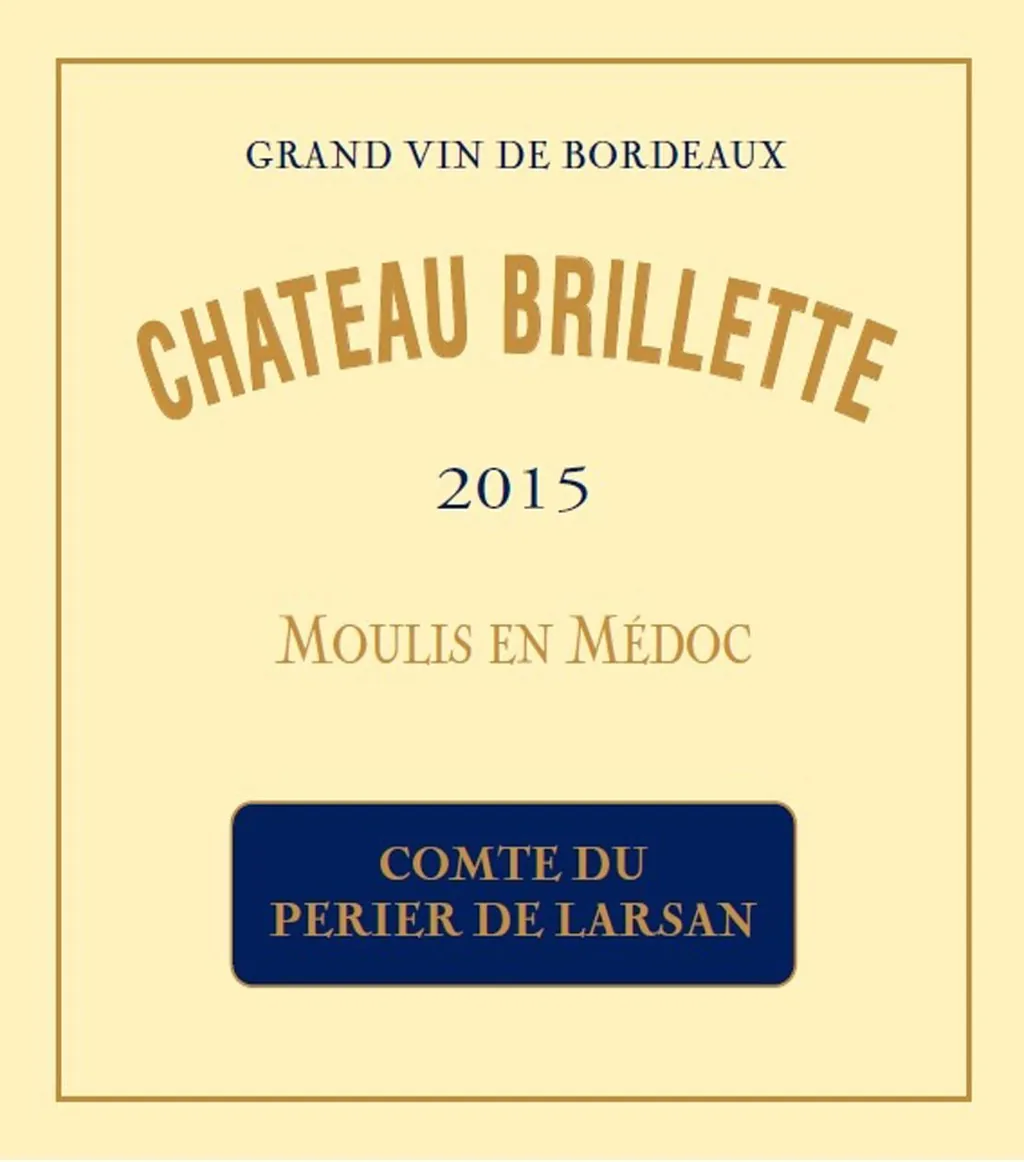 Chateau Brillette Bottle