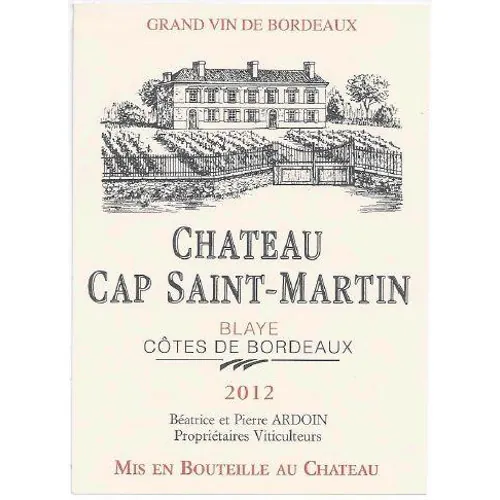 Chateau Cap Saint-Martin Bottle