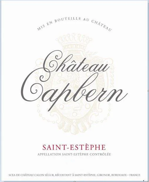 Chateau Capbern Bottle