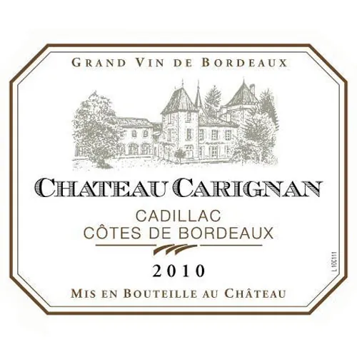 Chateau Carignan Bottle