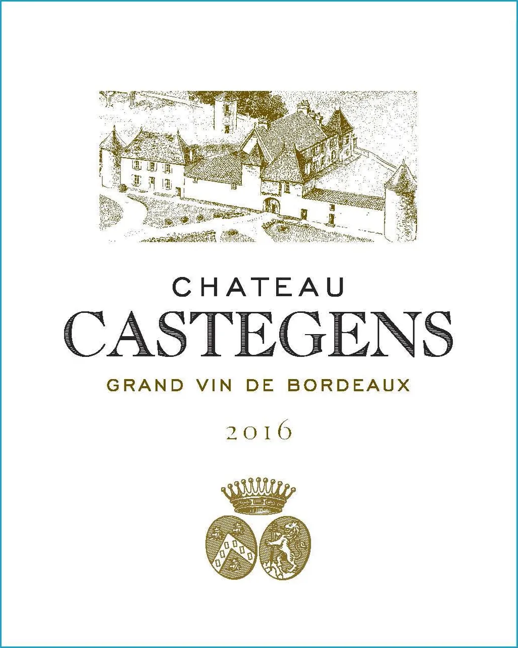 Chateau Castegens Bottle