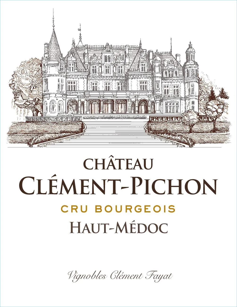 Chateau Clement Pichon Bottle