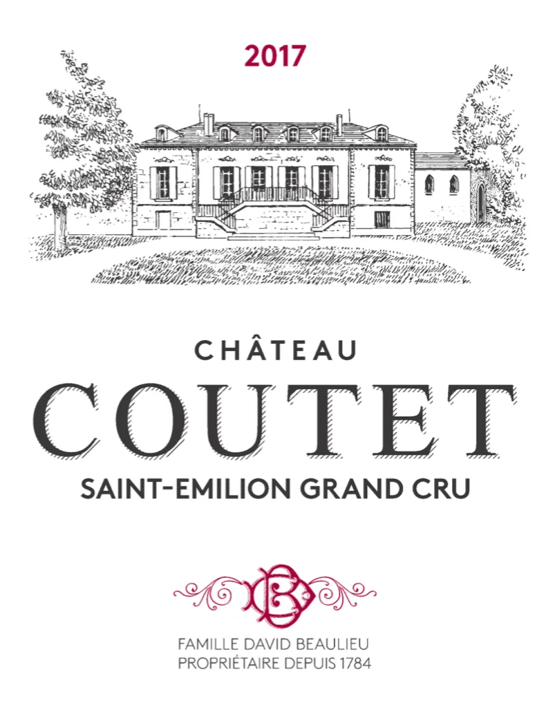 Chateau Coutet St. Emilion Bottle