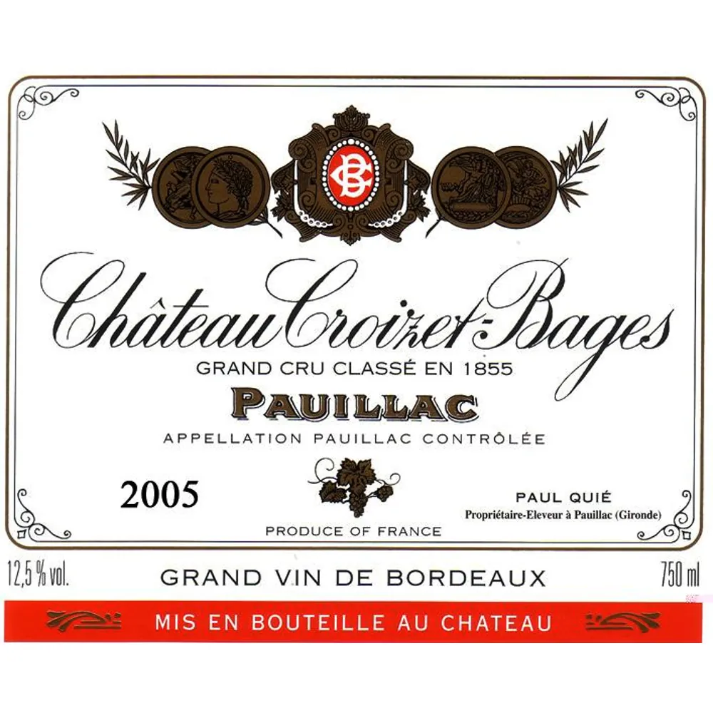 Chateau Croizet-Bages Bottle