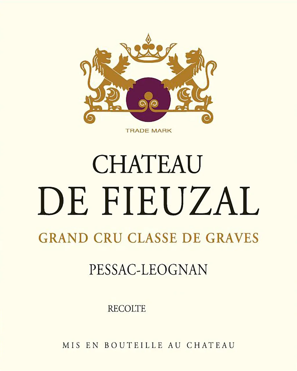 Chateau de Fieuzal Bottle