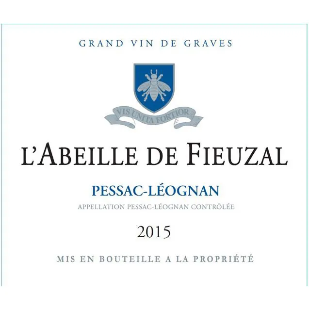 L'Abeille de Fieuzal Blanc Bottle