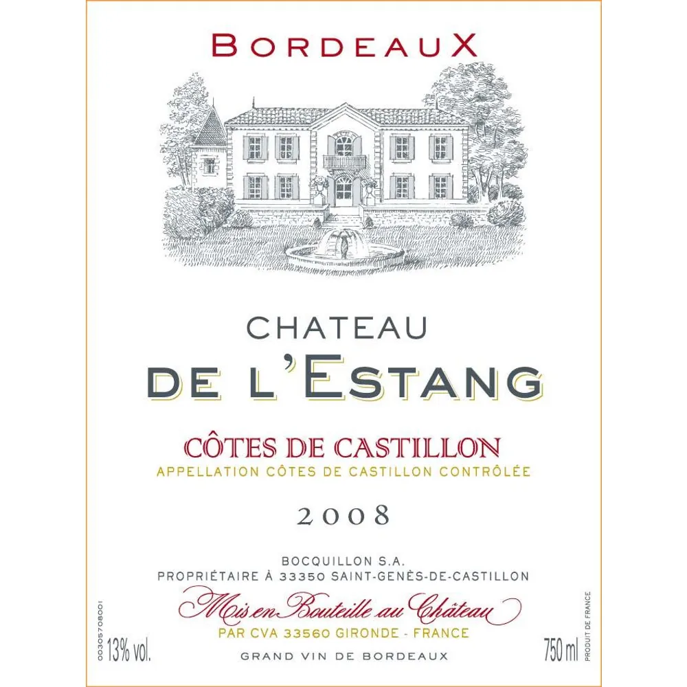 Chateau de L'Estang Bottle