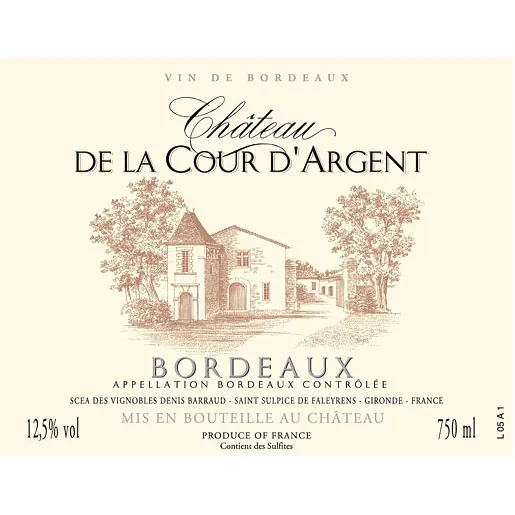 Chateau de La Cour d'Argent Bottle