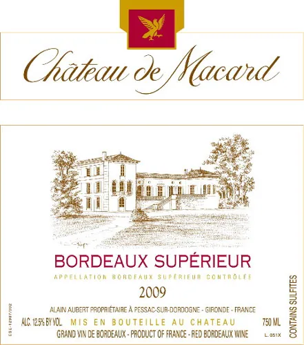 Bordeaux Superieur Bottle