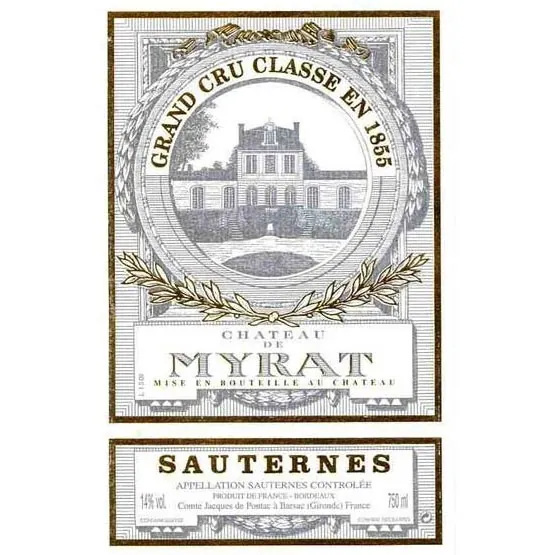 Sauternes Bottle