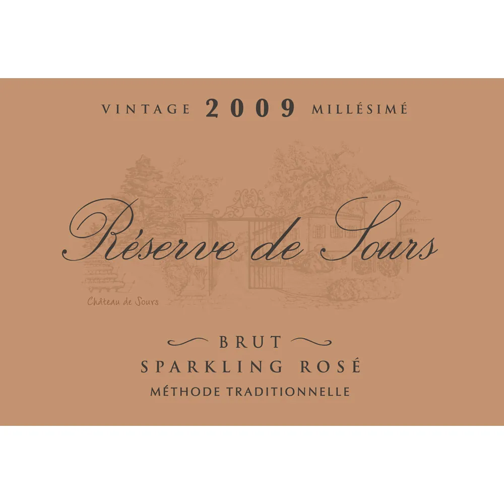 Reserve de Sours Brut Rose Bottle