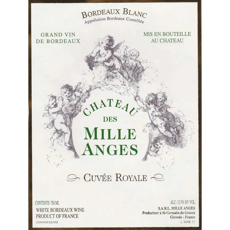 Cuvee Royale Blanc Bottle