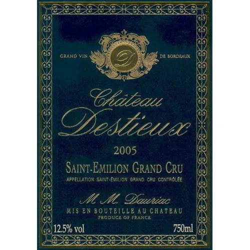 Chateau Destieux Bottle