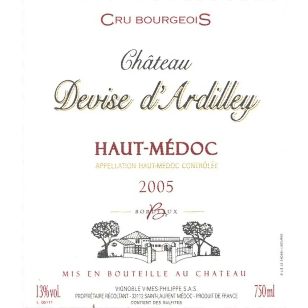 Haut-Medoc Bottle