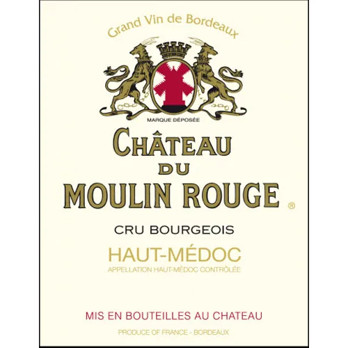 Chateau du Moulin Rouge Bottle