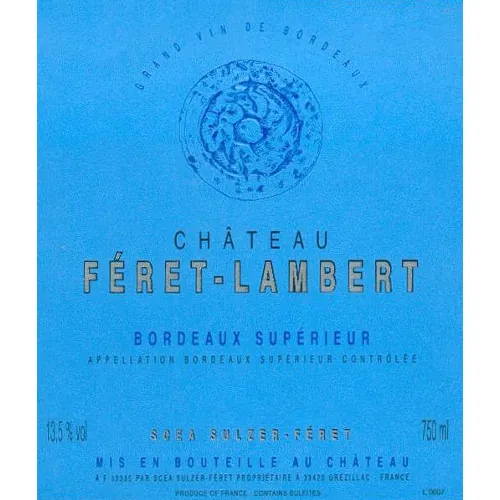 Bordeaux Superieur Bottle