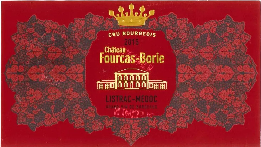 Chateau Fourcas-Borie Bottle