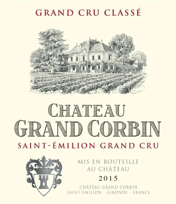 Chateau Grand Corbin Bottle