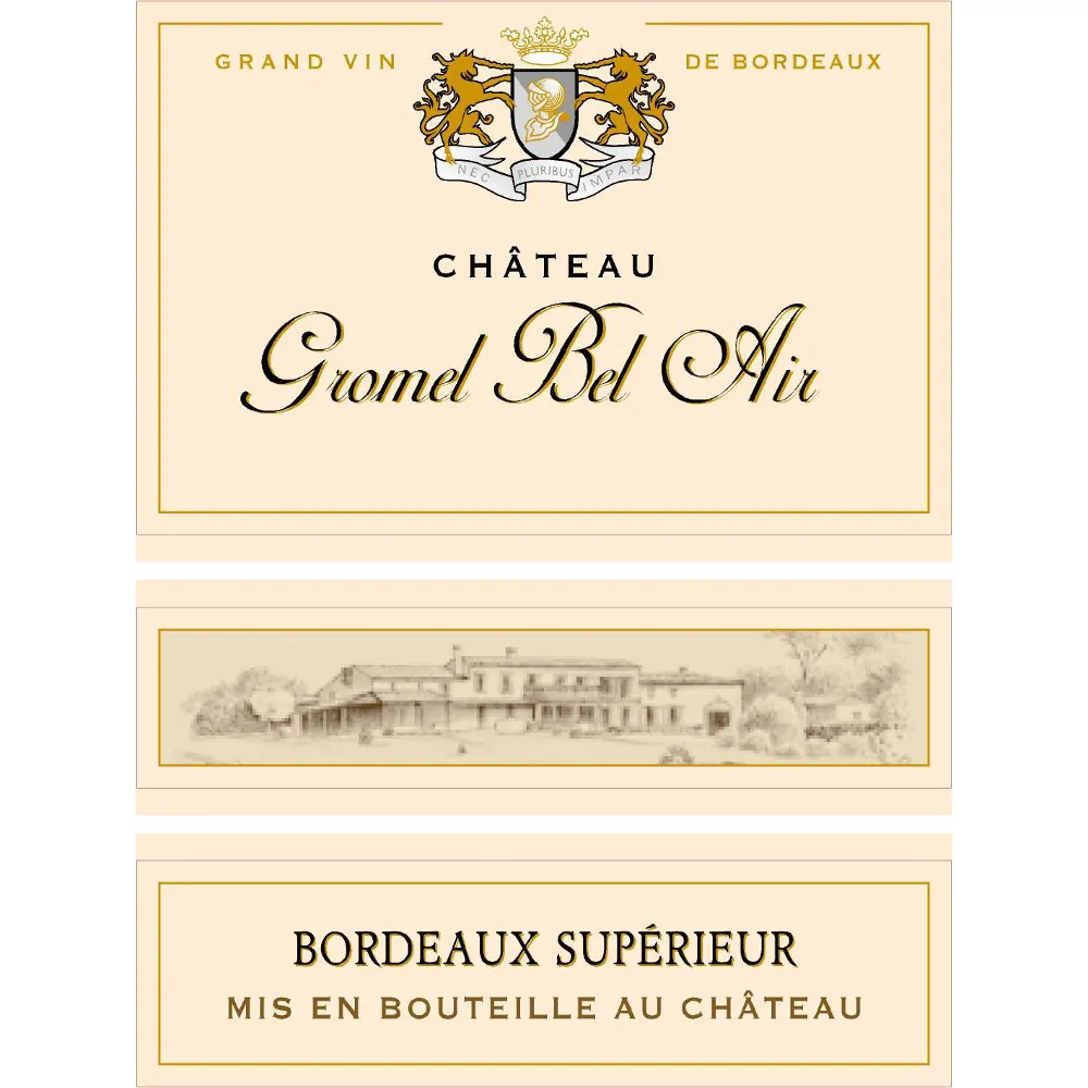 Chateau Gromel Bel Air Bottle