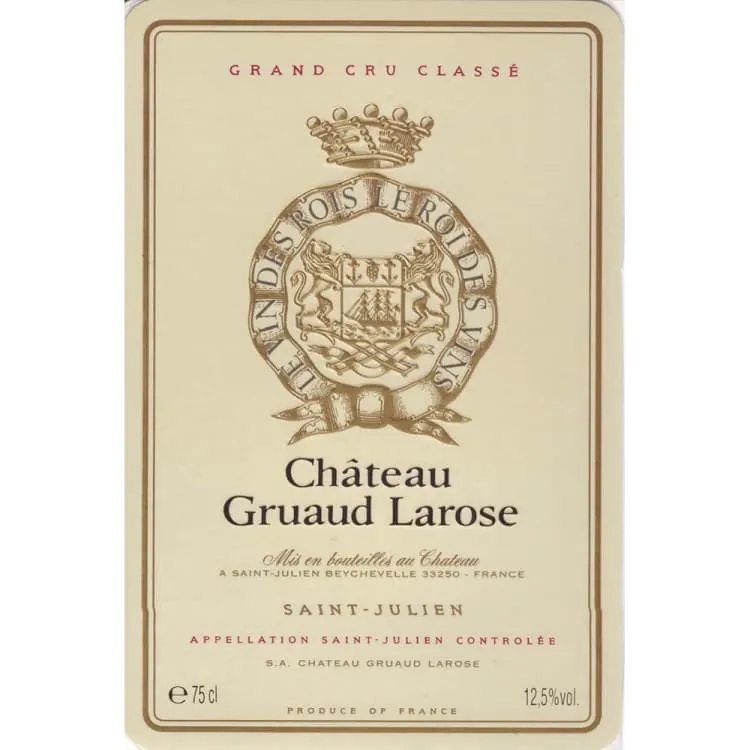 Chateau Gruaud Larose Bottle