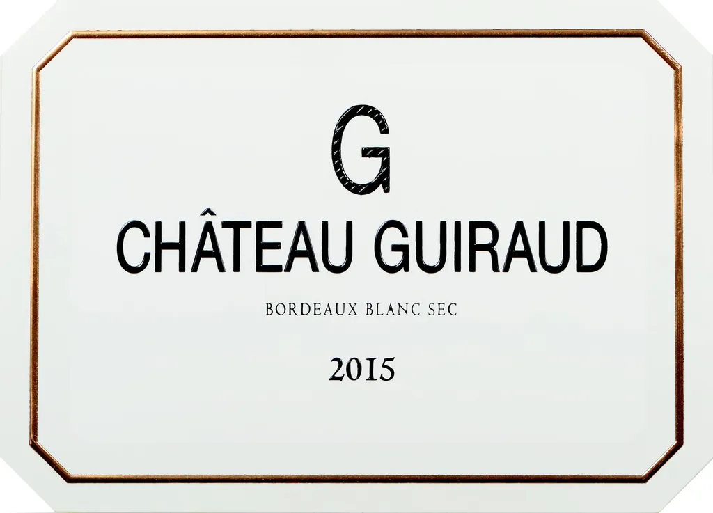 G Bordeaux Blanc Bottle