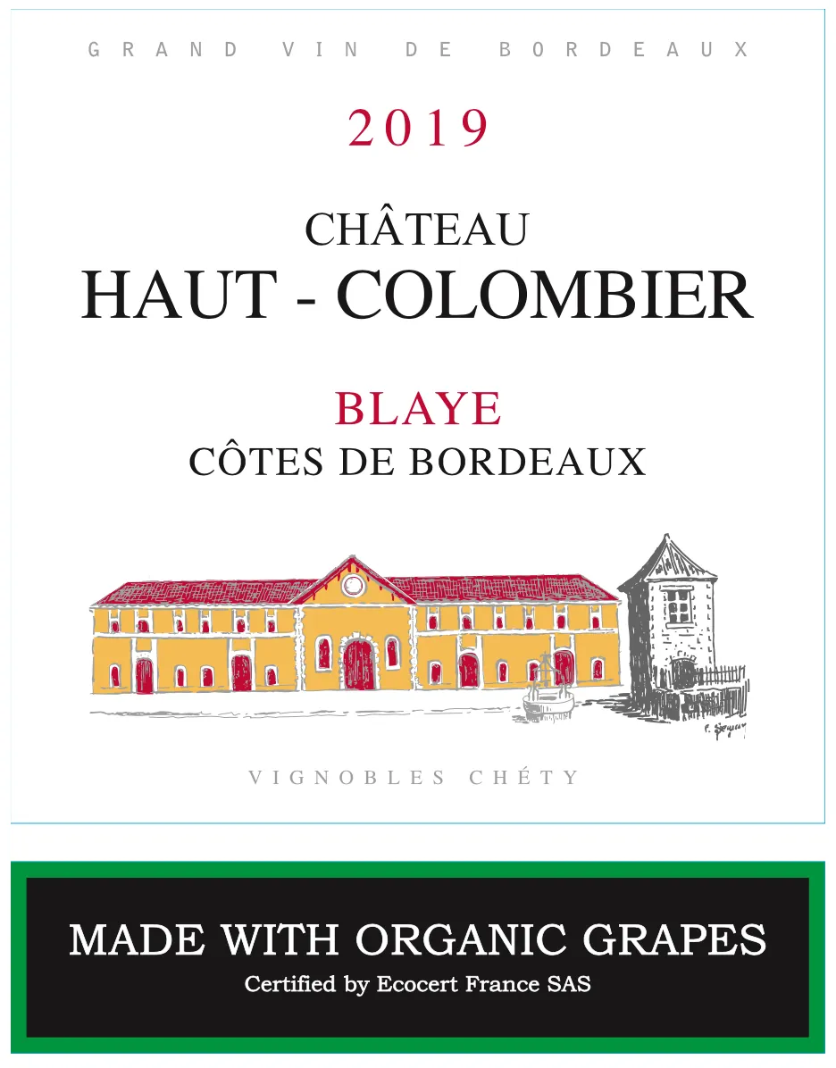 Chateau Haut-Colombier Bottle