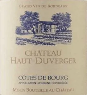 Chateau Haut-Duverger Bottle