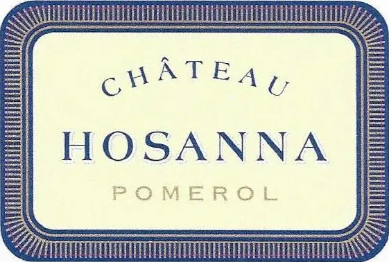 Chateau Hosanna Bottle