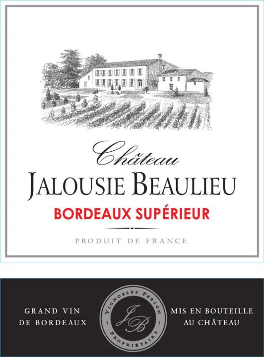 Bordeaux Superieur Bottle