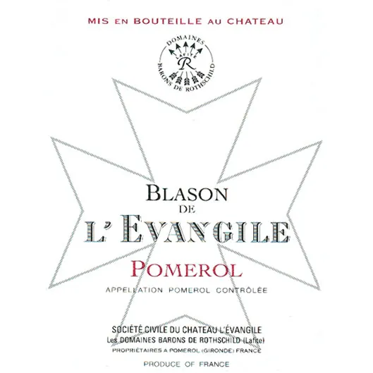 Blason de L'Evangile Pomerol Bottle
