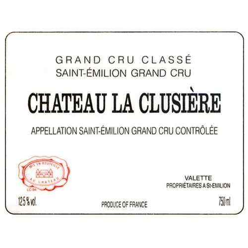 Chateau La Clusiere Bottle