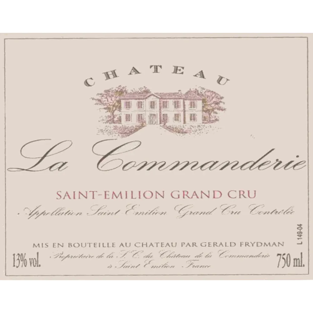 Chateau La Commanderie Bottle