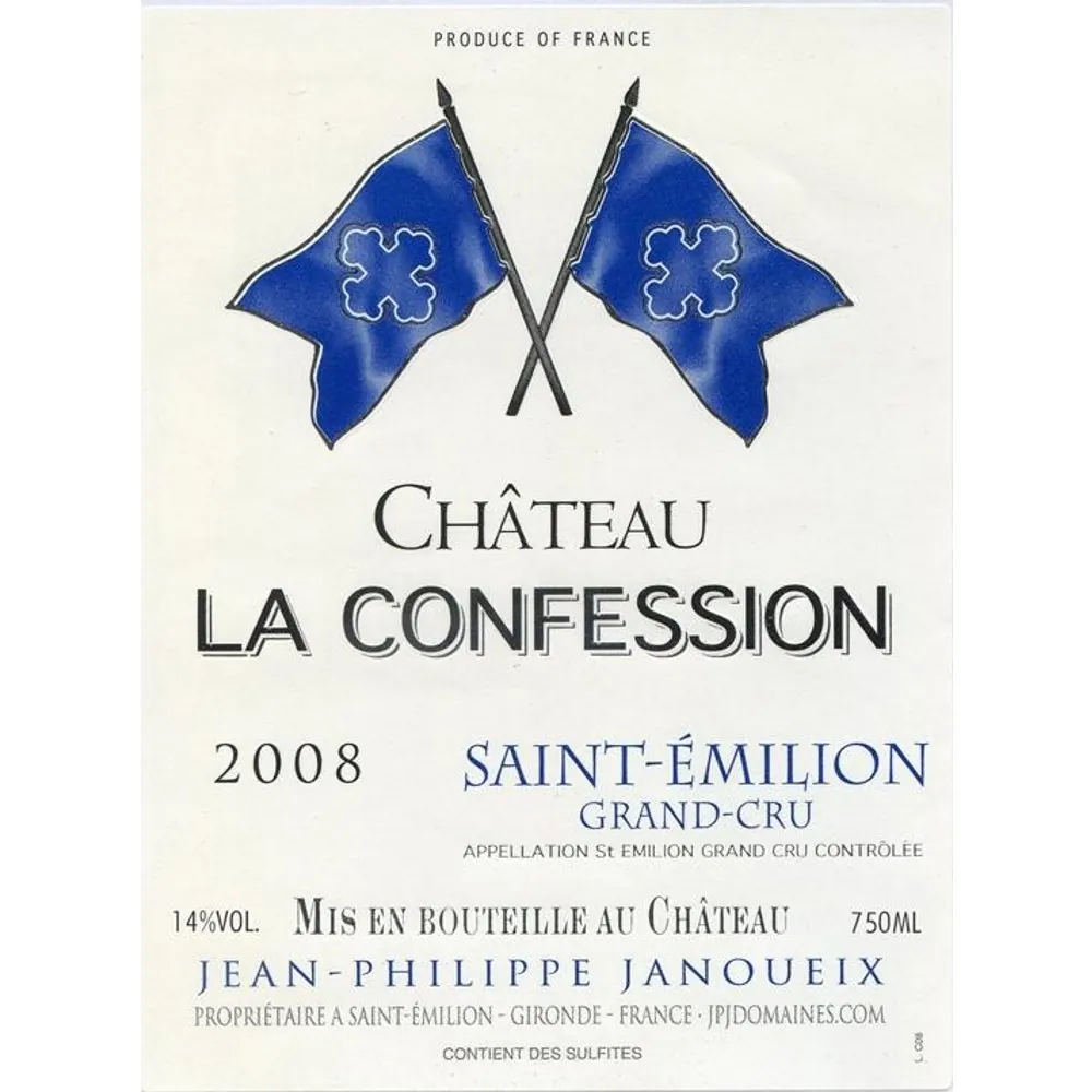 Chateau La Confession Bottle