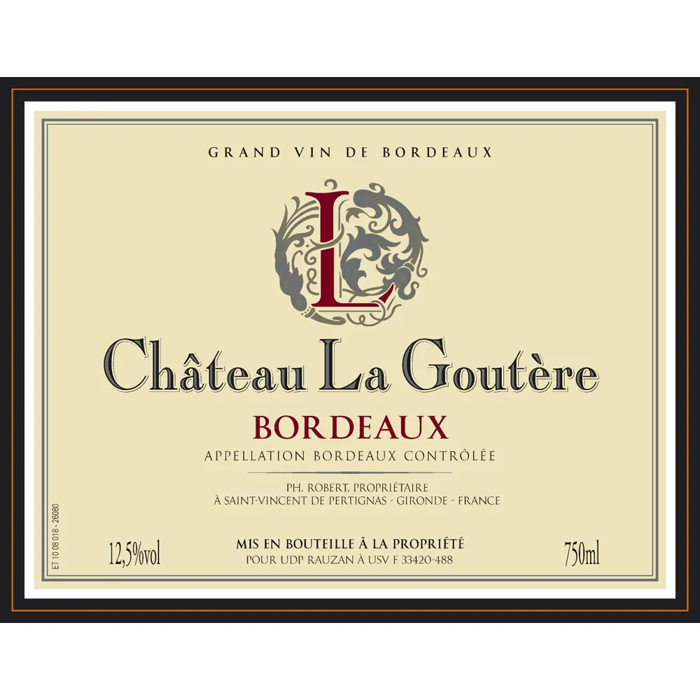 Chateau La Goutere Bottle