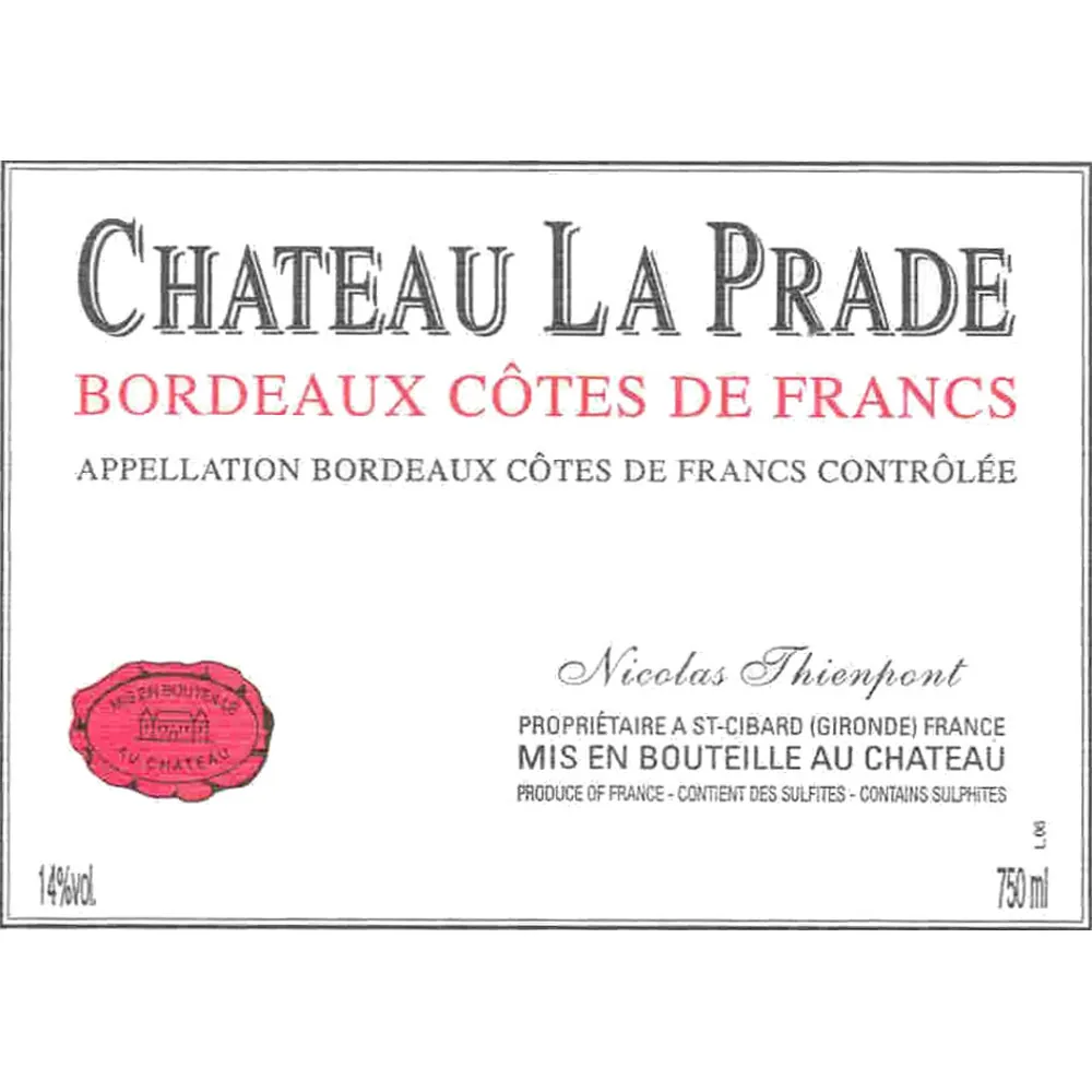 Chateau La Prade Bottle