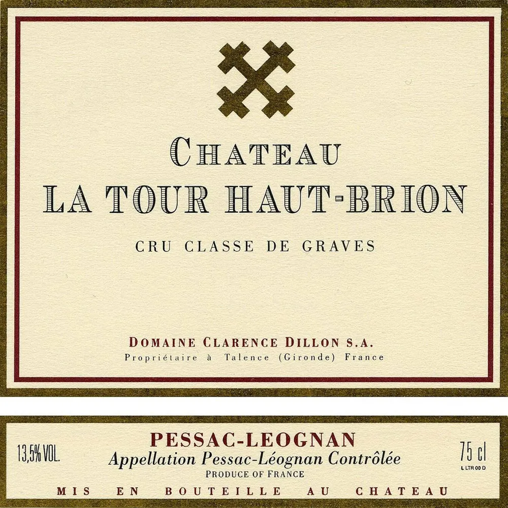 Chateau La Tour Haut Brion Bottle