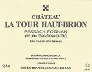 Chateau La Tour Haut Brion Pessac-Leognan Bottle