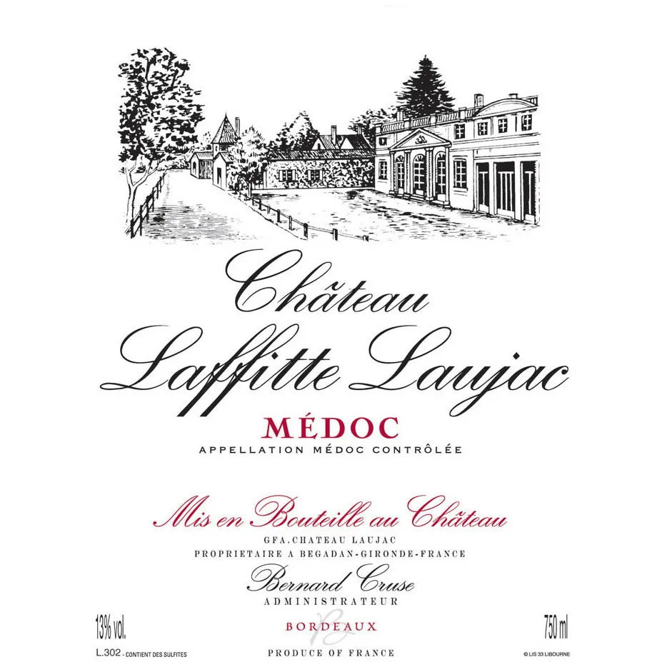 Chateau Laffitte Laujac Bottle