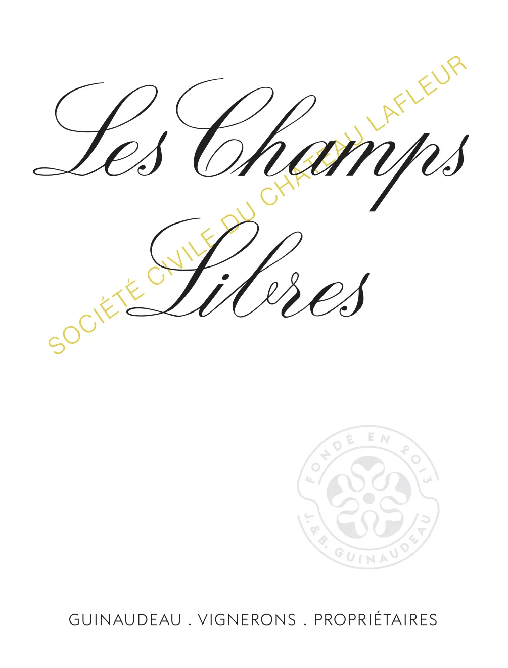 Les Champs Libres Blanc Bottle