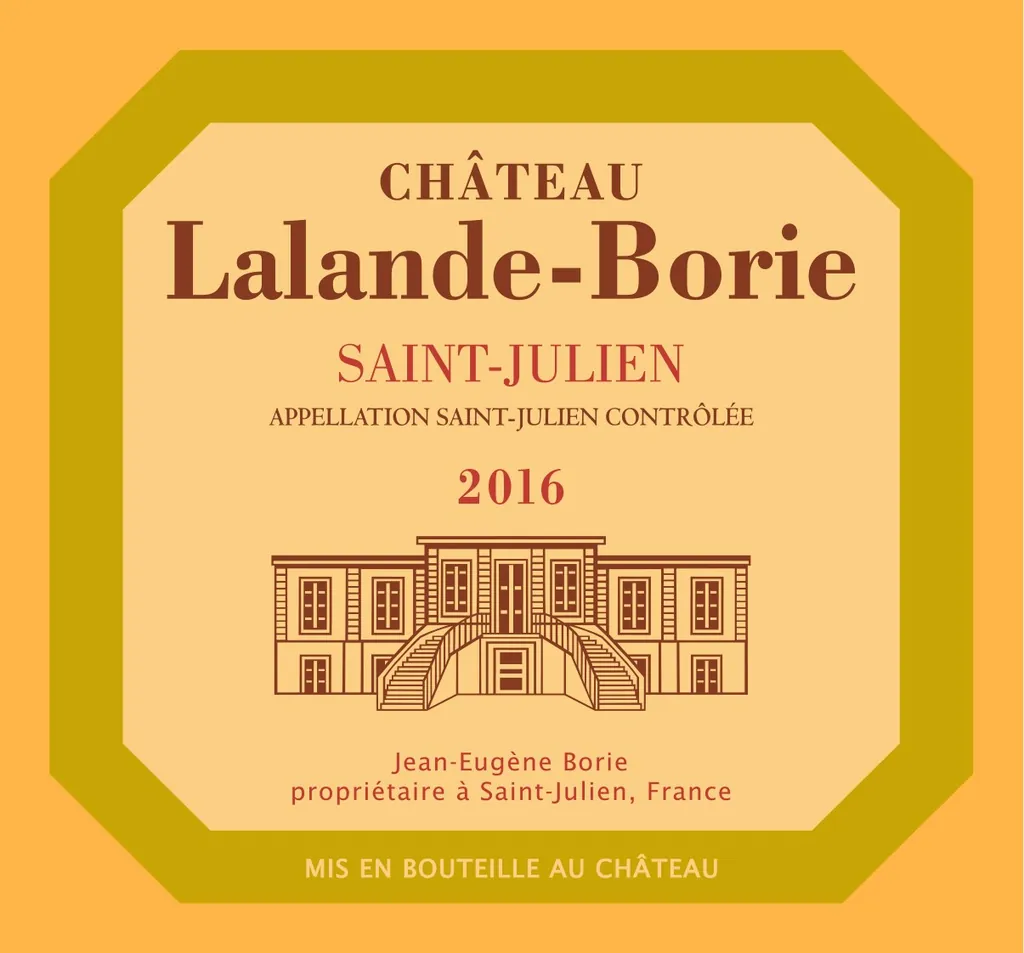 Chateau Lalande-Borie Bottle