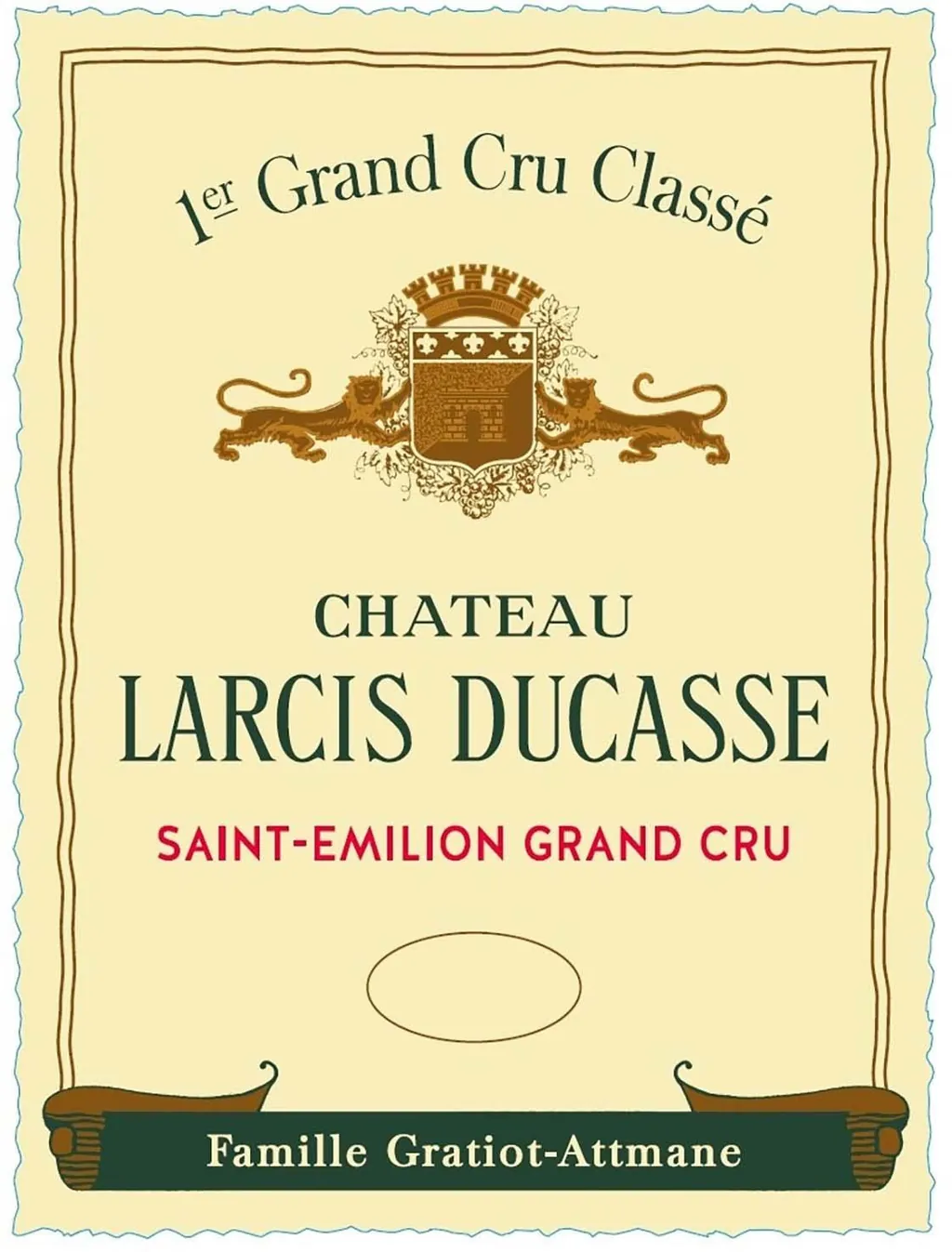 Chateau Larcis-Ducasse Bottle