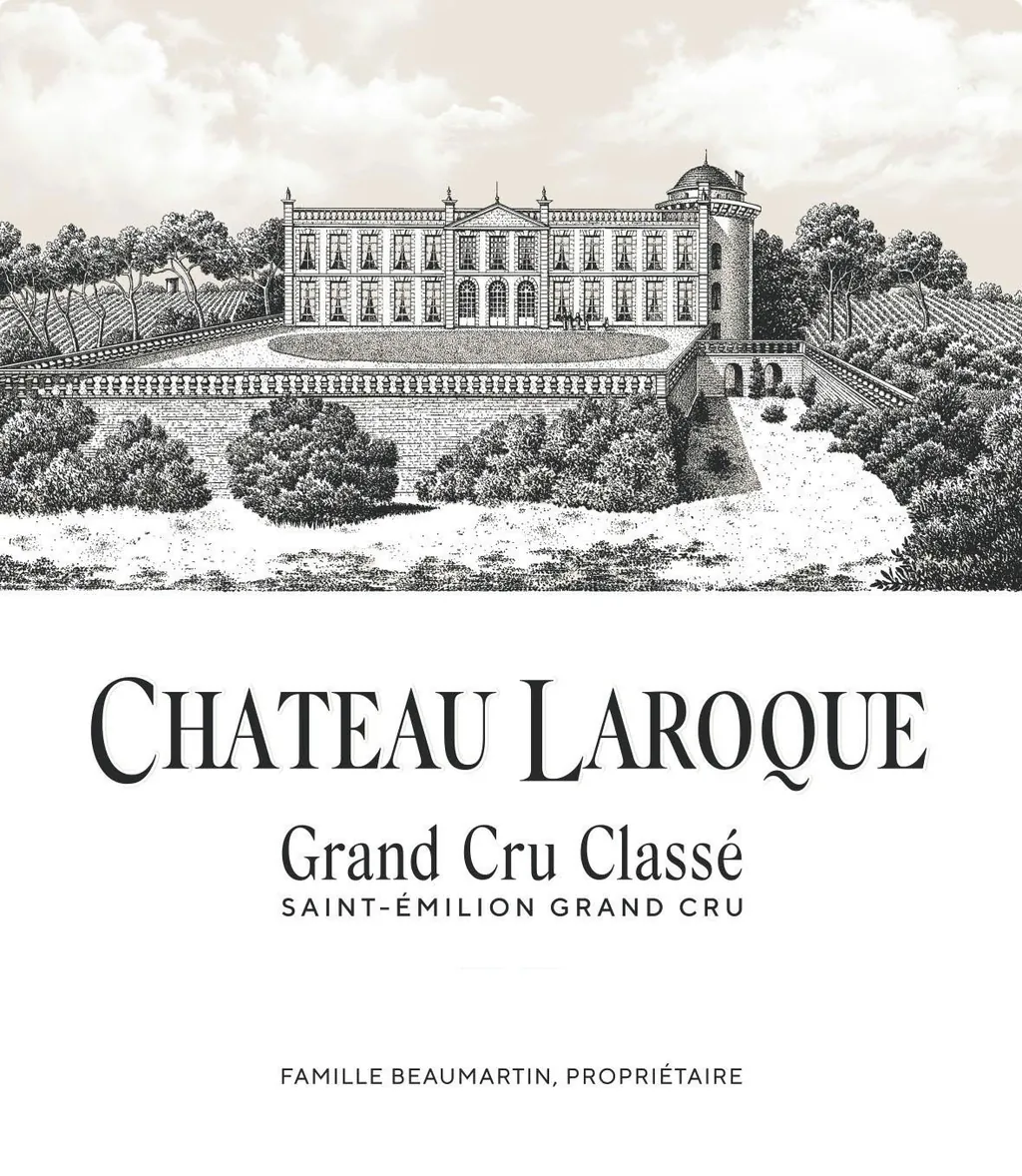 Chateau Laroque Bottle