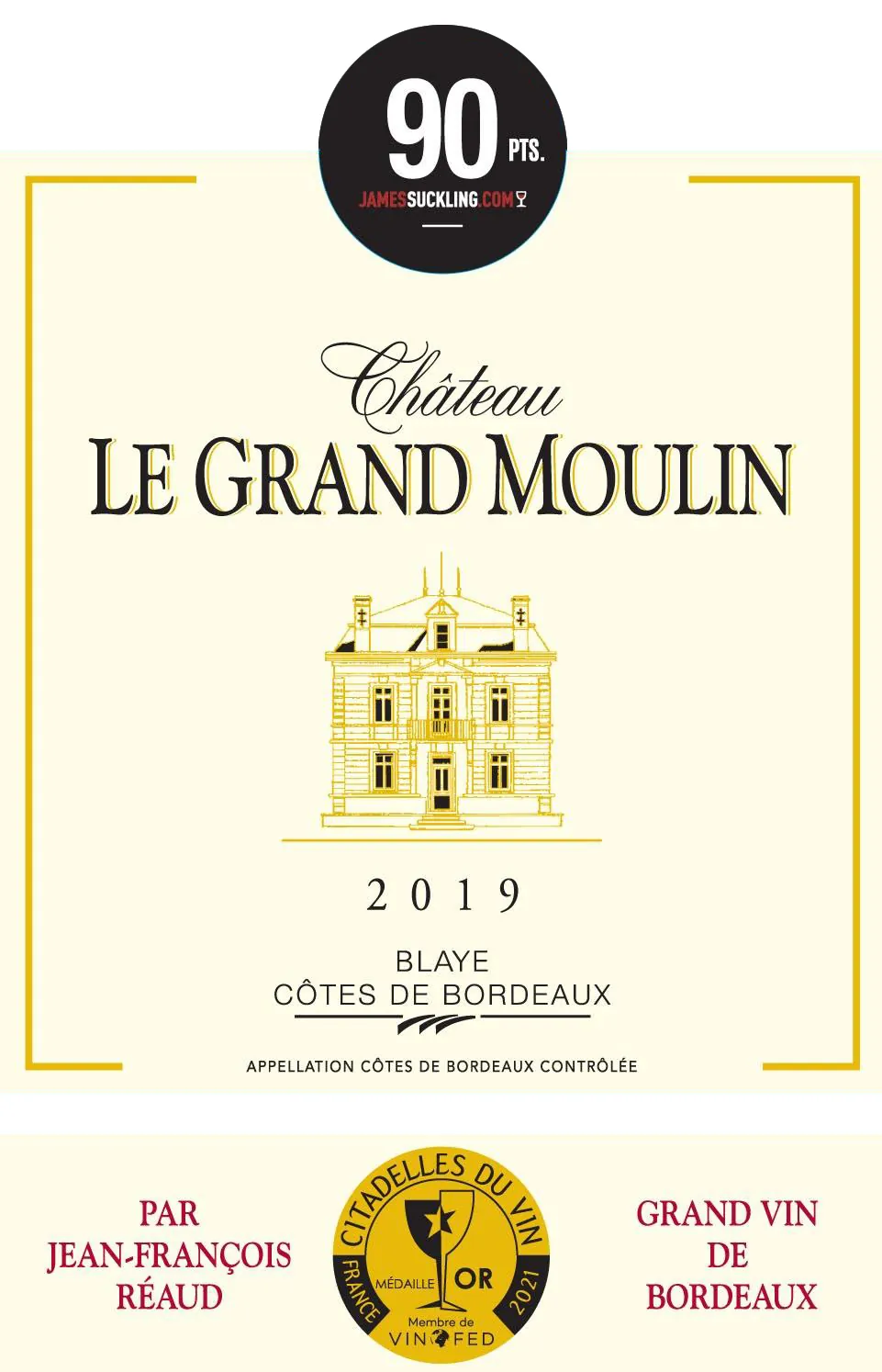 Cotes de Bordeaux Blaye Bottle