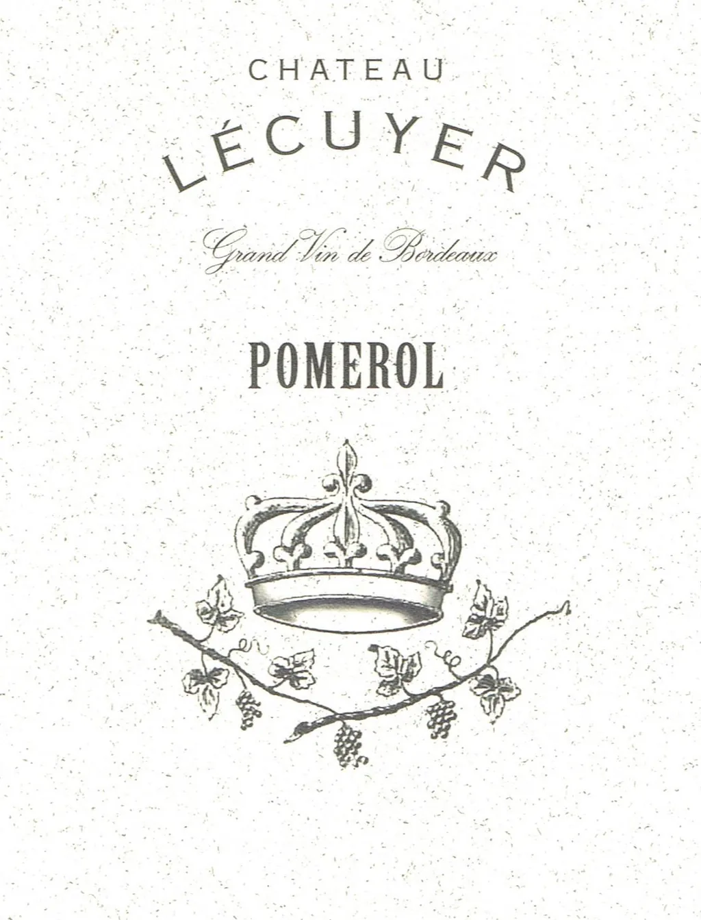 Pomerol Bottle