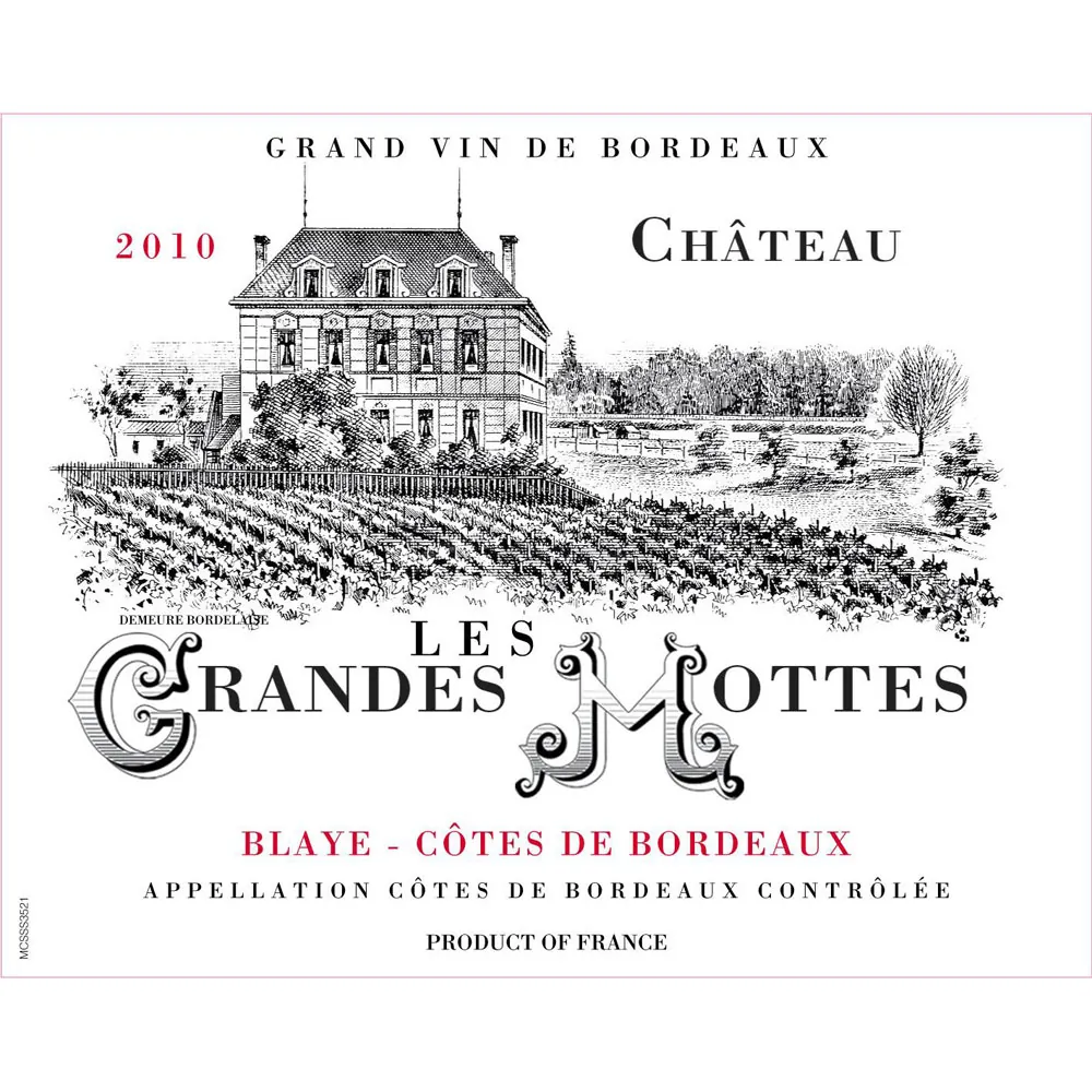 Cotes de Bordeaux Bottle
