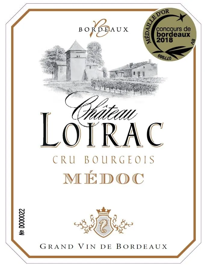 Chateau Loirac Bottle